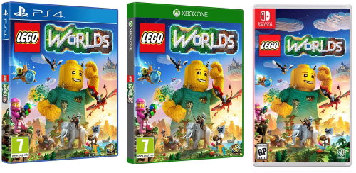 LEGO Worlds - Videospiel - Hauptbild