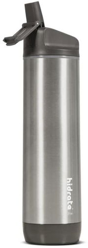 HidrateSpark Steel - smarte Flasche mit Strohhalm, 620 ml, Edelstahl - Smarte Trinkflasche - Hauptbild