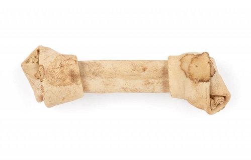 Hunting Dog Rawhide Beef Knot Peanut Butter S - Dog Treats - Main image