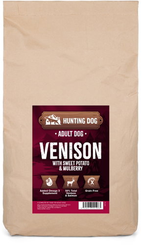 Hunting Dog - Venison with mullets 12 kg - Dog Kibble - Main image