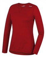 Merino thermal underwear T-shirt long ladies red - Thermal Underwear