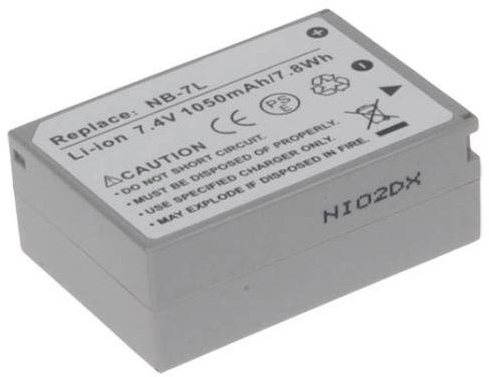 AVACOM for Canon NB-7L Li-ion 7.4V 1050mAh 7.8Wh version 2011 - Laptop Battery - Main image