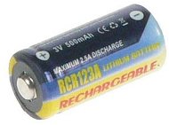 AVACOM a CR123A, CR23, DL123A lithium 3V 500mAh akkumulátor helyettesítésére - Fényképezőgép akkumulátor