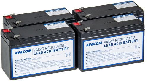Avacom battery refurbishment kit RBC133 (4pcs batteries) - UPS Batteries - Main image