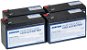 Avacom battery refurbishment kit RBC59 (4pcs batteries) - UPS Batteries