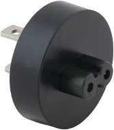 AVACOM-Adapter Typ A (US) für USB Typ C-Ladegeräte - schwarz - Reiseadapter
