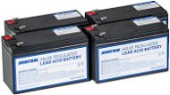 Avacom Akku-Aufbereitungs-Set RBC23 (4 Stück Akkus) - USV Batterie