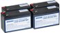 Avacom Akku-Aufbereitungs-Set RBC23 (4 Stück Akkus) - USV Batterie