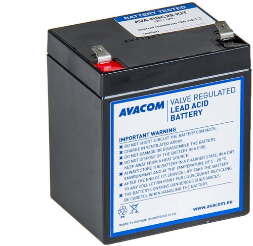 Avacom battery refurbishment kit RBC29 (1pc battery) - UPS Batteries - Main image