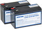 Avacom battery refurbishment kit RBC124 (2pcs batteries) - UPS Batteries