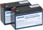 Avacom batériový kit na renováciu RBC124 (2 ks batérií) - Batéria pre záložný zdroj