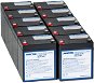 AVACOM RBC117 - battery refurbishment kit (10 batteries) - UPS Batteries