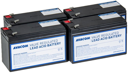 Avacom RBC57 - Battery Refurbishment Kit (4× batteries) - UPS Batteries - Main image