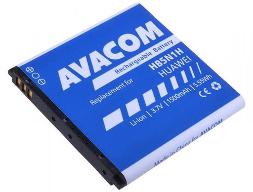 AVACOM for Huawei G300 Li-Ion 3.7V 1500mAh (replacement for HB5N1H) - Phone Battery - Main image