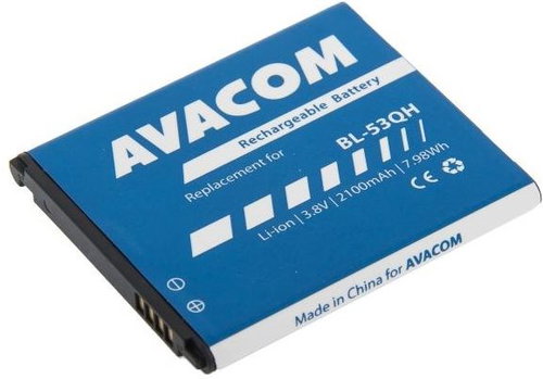 AVACOM for LG Optimus L9 II Li-Ion 3,8V 2100mAh, (replacement for BL-53QH) - Phone Battery - Main image