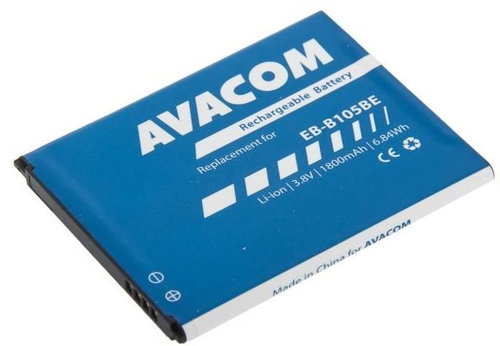 AVACOM for Samsung S7275 Galaxy Ace3 LTE Li-Ion 3.7V 1800mAh (replacement for EB-B105BE) - Phone Battery - Main image