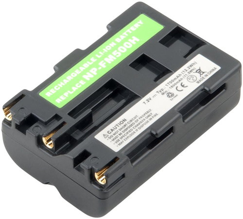 AVACOM for Sony NP-FM500H Li-Ion 7.2V 1700mAh 13Wh - Camera Battery - Main image