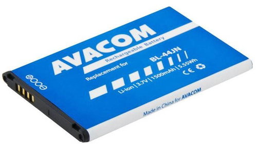 AVACOM for LG Optimus Black P970 Li-Ion 3.7V 1500mAh - Phone Battery - Main image