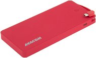 AVACOM Power Bank 8000K červený - Powerbank
