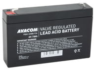 AVACOM Akku 6 Volt - 8 Ah - F2 - USV Batterie