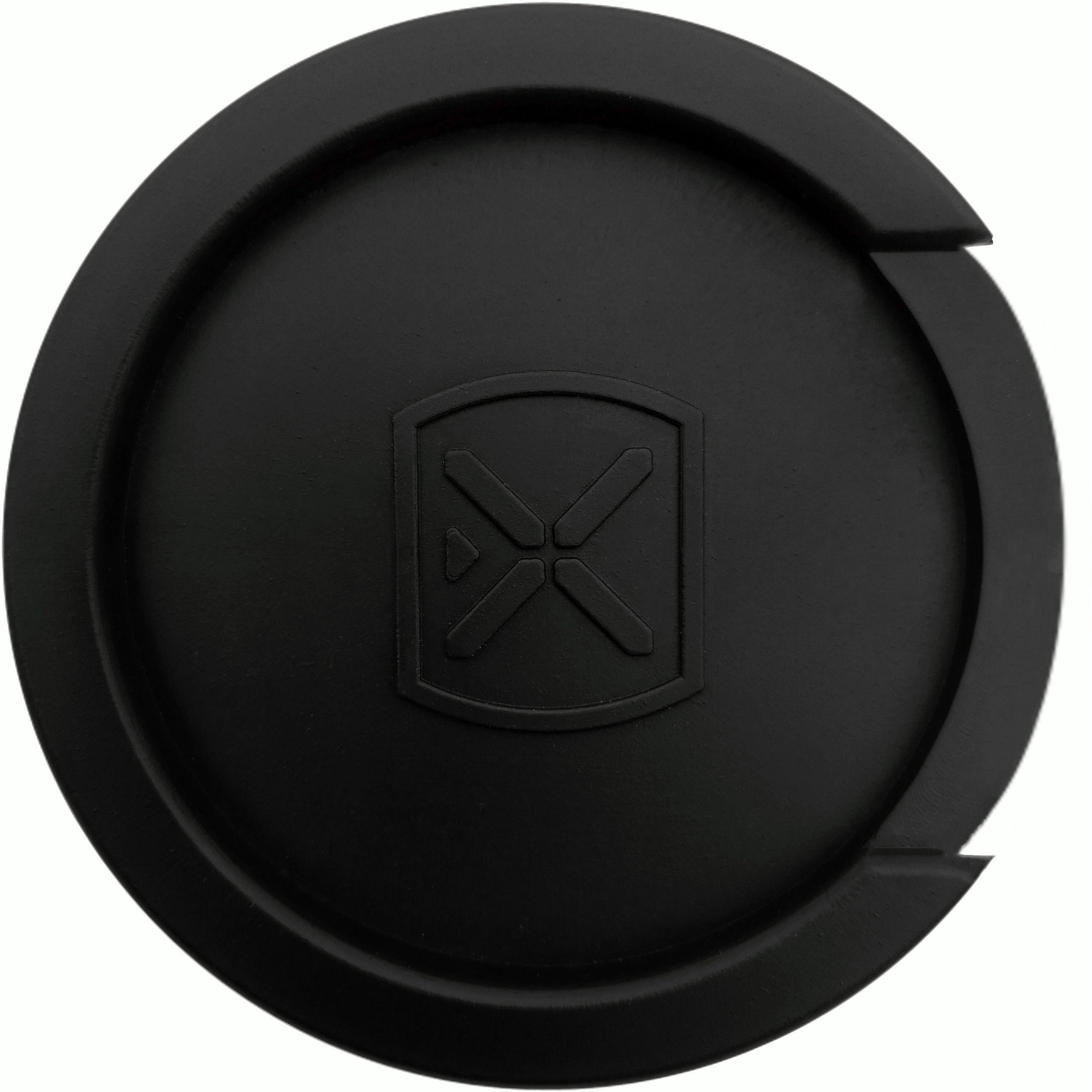 iBOX AFFK Rubber Anti-Feedback Soundhole Cover for Acoustic Guitar 10cm Black
