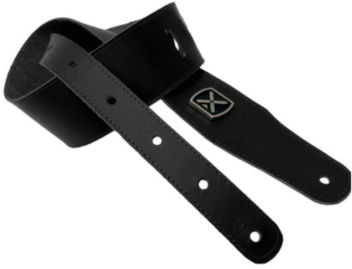 iBOX Genuine Leather Strap with 6cm X TAG Black - Guitar Strap - Main image