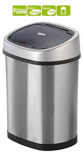 Helpmation OVAL 12l, GYT 12-1 - Contactless Waste Bin - Main image