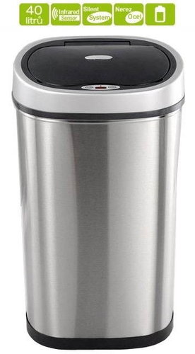 Helpmation OVAL 40l, GYT 40-1 - Contactless Waste Bin - Main image