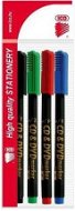 ICO permanent markers for CD/DVD - 4 colours - Markers