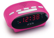 ICES ICR-210 Pink - Radio Alarm Clock