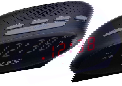 ICES ICR-210 Black - Radio Alarm Clock - Main image