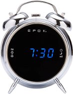 Bigben RR90EPOKN, Silver - Radio Alarm Clock