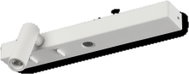 Ideal Lux Bonne Nuit-1 AP Wall Light, LED 6.5W, 830lm, 3000K, IP20, White - Wall Lamp