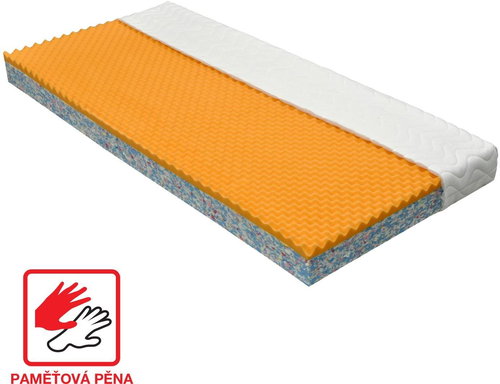 IDEA Furniture Mattress with cover IDEA VISCO M24, 90 x 200 x 15 cm - Mattress - Main image