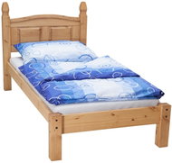 IDEA nábytek Jednolůžko CORONA vosk 163622 - Postel