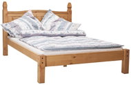 IDEA nábytek Dvoulůžko CORONA vosk 180x200 - Postel
