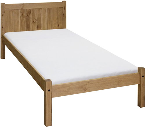 IDEA Furniture Single bed CORONA RIO 90x200 wax - Bed - Main image