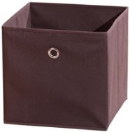 Úložný box IDEA Nábytek WINNY textilní box, hnědý - Úložný box