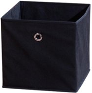Úložný box IDEA Nábytek WINNY textilní box, černý - Úložný box
