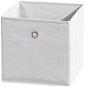 Úložný box IDEA Nábytok WINNY textilný box, biely - Úložný box