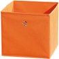 Úložný box IDEA Nábytek WINNY textilní box, oranžová - Úložný box