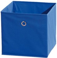 Úložný box IDEA Nábytek WINNY textilní box, modrý - Úložný box