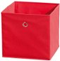 Úložný box IDEA Nábytek WINNY textilní box, červený - Úložný box