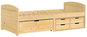 Bed IDEA Furniture 8816 Mary Single bed with drawers, lacquer - Postel