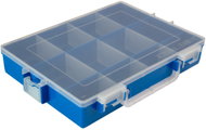 IDEAL BOX Plastic Organiser XL - Light Blue/Transparent - Tool Organiser