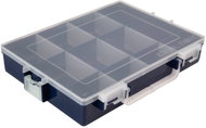 IDEAL BOX Plastic Organiser XL - Dark Blue/Transparent - Tool Organiser