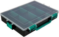 IDEAL BOX Plastic Organiser XL - Black/Green - Tool Organiser