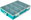 Turquoise/Transparent