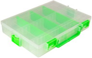 IDEAL BOX Plastic Organiser XL - Transparent/Transparent Green - Tool Organiser