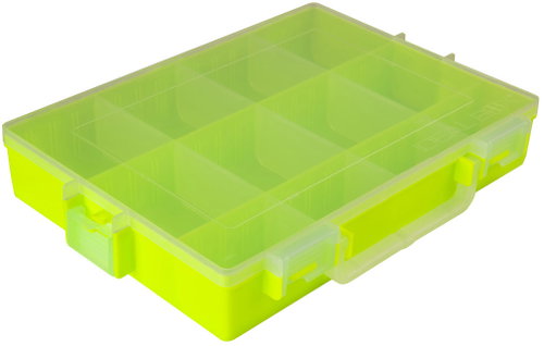 IDEAL BOX Plastic Organiser XL - Transparent Yellow/Transparent - Tool Organiser - Main image